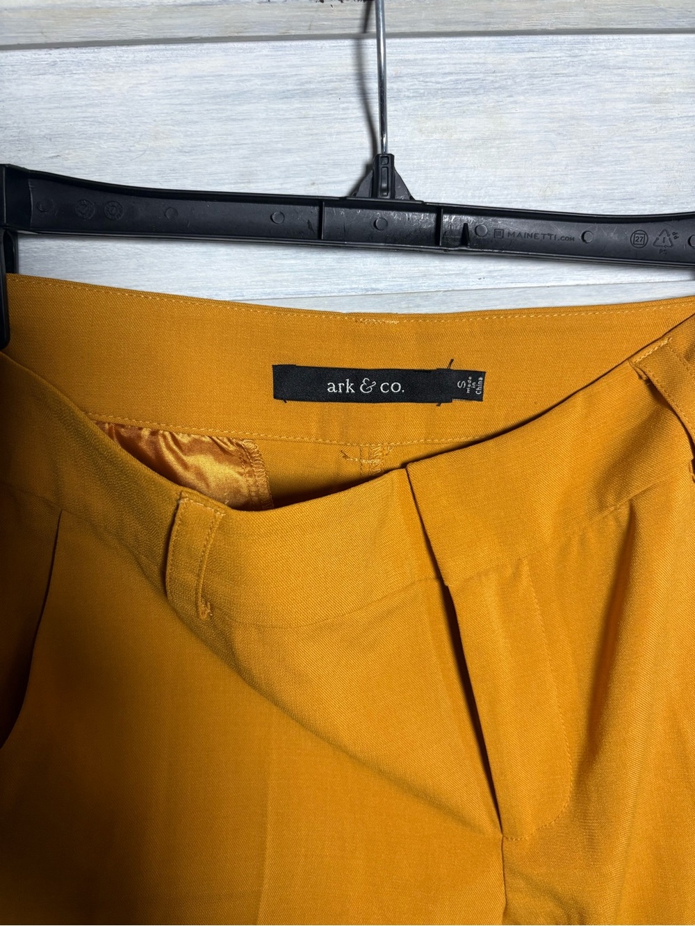 Ark & Co Golden Slim Trouser Dress Pants Office Polished Stretch Preppy Stylish - Picture 5 of 7